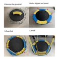 thumbnail image 4 of 59inch Replacement Trampoline Safety Pad,Trampoline Spring Cover, 4 of 5