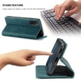 thumbnail image 4 of Dteck Case for Samsung Galaxy S20 FE (6.5 inches),Retro Style Wallet Phone Case Stand Credit Card Slot Premium Protective PU Leather Flip Magnetic Galaxy S20 FE 5G Cover,Blue, 4 of 6