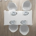 thumbnail image 4 of Ambesonne Black Place Mats Set of 4, Surreal Monochrome Art, Standard Size, Black, 4 of 4