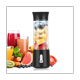 thumbnail image 2 of Licuadora eléctrica portátil, mini batidora de frutas de mano con 6 cuchillas, taza personal para jugos recargable por USB, 500 ml, C, 2 of 8