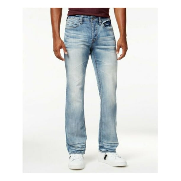 Kent Vijfde Jongleren BUFFALO Mens Blue Denim Jeans W42/ L30 - Walmart.com
