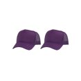 thumbnail image 1 of Top Headwear Men's Blank Rope Trucker Foam Mesh Plain Purple, 1 of 2