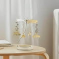 thumbnail image 4 of Spinning Tea Light Candle Holder Candle Lover Ornament Stand Rotating Stand Rotating Candle Holder Rotating Candlestick Elk, 4 of 9