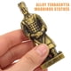 thumbnail image 2 of GOOHOCHY 1 set de metal terracota guerrera estatua decoración de escritorio de pequeñas aleaciones de terracota guerreros figura, 2 of 8