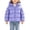C-Purple, variant on Girls Kids Puffer Quilted Jacket Zip Up Winter Warm Outerwear for Girls 18M-7Y Kids Lightweight Puffer Jacket Down Coats Hooded Outwear