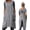 Gray, variant on DFORD Pinafore Cross Back Apron for Women with Pockets Japanese Smock for Work Gardening Cooking Painting Baking