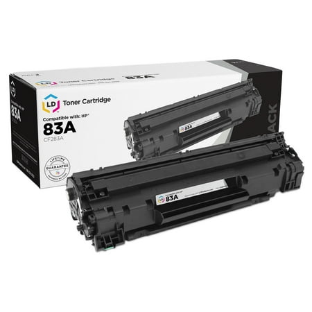 Hewlett Packard All In One - LD © Compatible Replacement for Hewlett Packard CF283A / HP 83A / 83 A Black Laser Toner Cartridge for HP LaserJet Pro M201dw, M201n, MFP M152a, M125nw, M125rnw, M127fw, M225dn, & M127fn