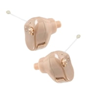MEDca Mini Digital Hearing Amplifier Set with Six Earpieces, Multicolor