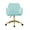 Light Green, variant on SYNGAR Accent Chair, Modern Velvet Fabric Vanity Chair, 360° Swivel Task Chair, Height Adjustable Office Chair, Comfy Upholstered Leisure Armchair with Soft Back, for Home Office, Light Green, D4464