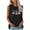 Black, variant on IROINNID Sleeveless Tank For Women Fashion Comfortable Casual Top Round Neckline Women Tops 4th Of July