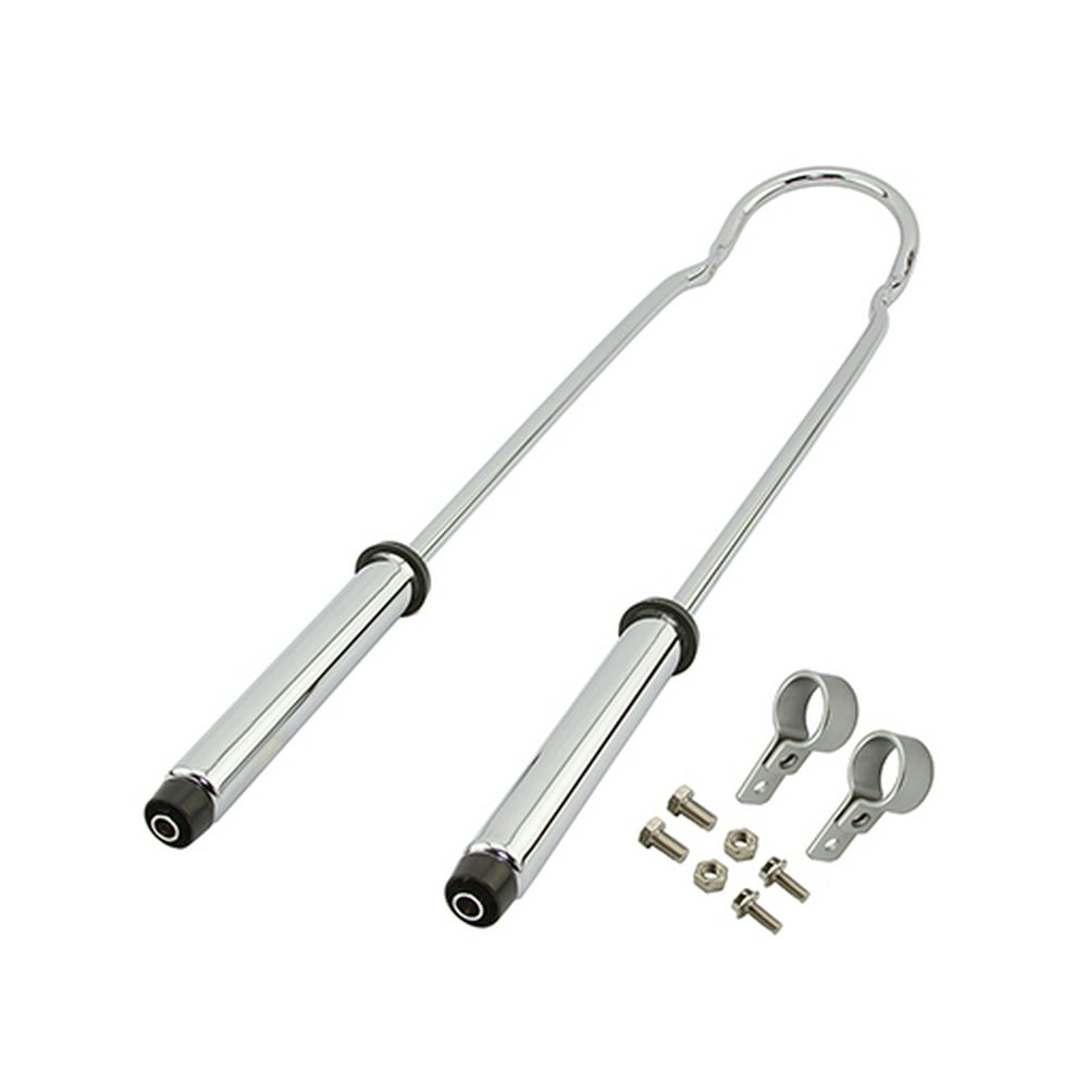Chrome Bike Sissy Bar W/Shock 28". Bike sissy bar, bicycle sissy bar