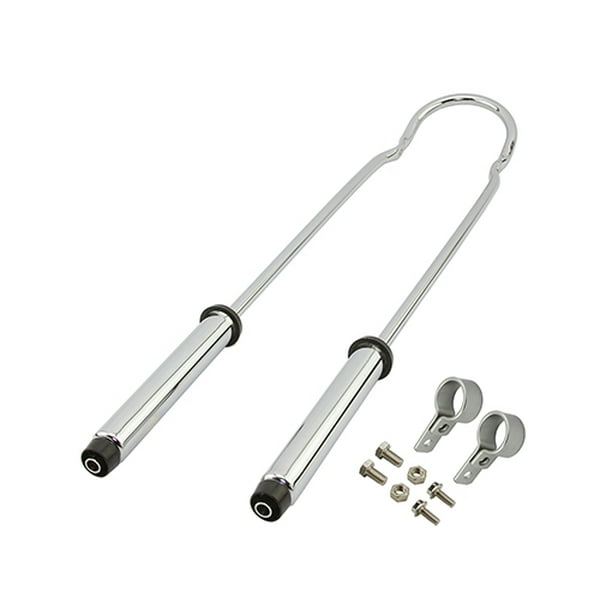 Chrome Bike Sissy Bar W/Shock 28". Bike sissy bar, bicycle sissy bar