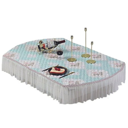 

Oval Tablecloth And Matching Chair Covers Cotton Linen Tablecloth With Yarn Edges White Silk Cotton Filled Tablecloth For Indoor Outdoor -TO-8chair cover