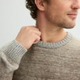 thumbnail image 3 of Men's Sonoma Goods For Life® Marled Sweater Color: Lt Brown Ombre Size: XXL, 3 of 4