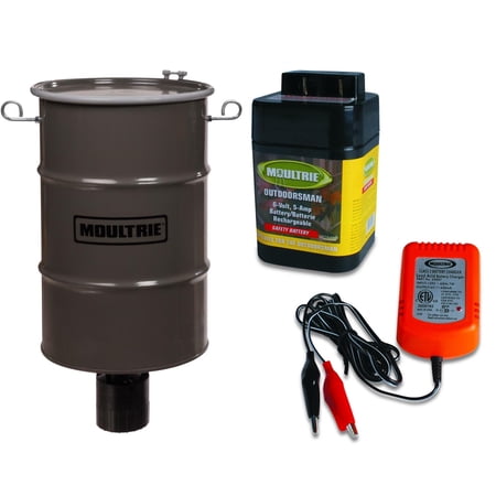 Moultrie 30 Gallon Pro Hunter 360 Hanging Deer Feeder W 6v