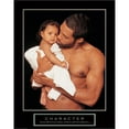 thumbnail image 3 of Unknown 12x14 Black Modern Framed Museum Art Print Titled - Character - Father and Child, 3 of 5