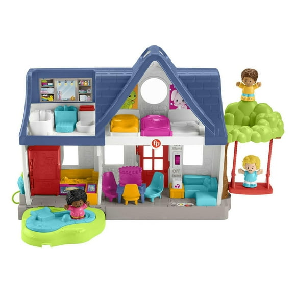 Coffret de jeu Friends Together Play House Little People de Fisher-Price - Version Anglaise et Française Âges 1-5