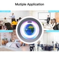 thumbnail image 3 of Floating Globe 4 Inch Magnetic Levitation Rotating World Map with Multicolor Light Base Creative Anti Gravity Globe Lamp for Children Gift Home Office Desk Decoration Teaching Demo, 3 of 8