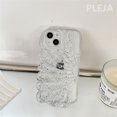 thumbnail image 1 of Funda de teléfono transparente Ins Goldleaf Gilitter para iPhone 14, 12, 13 Pro Max, 11, chica, Kawaii, bonita, a prueba de golpes Fivean unisex, 1 of 2