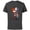 Charcoal, variant on Disney and Pixar’s Inside Out 2 Toony Colors Anxiety & Fear- Short Sleeve Cotton T-Shirt for Adults - Customized-Black