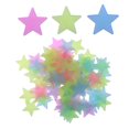 thumbnail image 3 of Sywqhk 100 piezas estrellas luminosas pegatinas de pared DIY niños juguetes dormitorio decoración (colorido) Sywqhk Para estrenar, 3 of 7