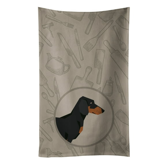Dachshund In the Kitchen Kitchen Towel