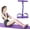 Purple, variant on 6-Tube Natural Latex Resistance Band - Home Gym Yoga Pedal Puller, Multifunctional Tension Rope for Abdomen/Waist/Arm/Leg Slimming Stretching