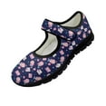 thumbnail image 6 of CHAQLIN Women's Wide Toe Box Flats Shoes Knit Ballet Flat Slip-on Dress Walking Comfort Shoes, 6 of 8