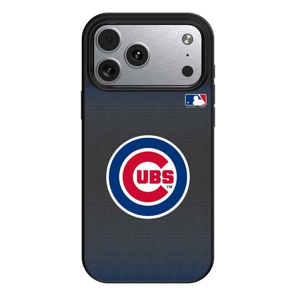 Chicago Cubs Linen Logo iPhone Magnetic Bump Case