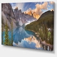 thumbnail image 2 of Design Art - Lac Moraine dans le Parc Banff Canada, 2 of 3