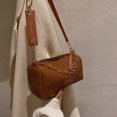 thumbnail image 3 of Sywqhk Moda Mujer Pu Cuero Lychee Axila Bolsos Casual Cadena Bolsos (Marrón) Sywqhk Para estrenar, 3 of 7