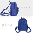 thumbnail image 2 of LHSHID Girls Bowknot Cute Leather Backpack Mini Backpack Purse for Women, 2 of 6