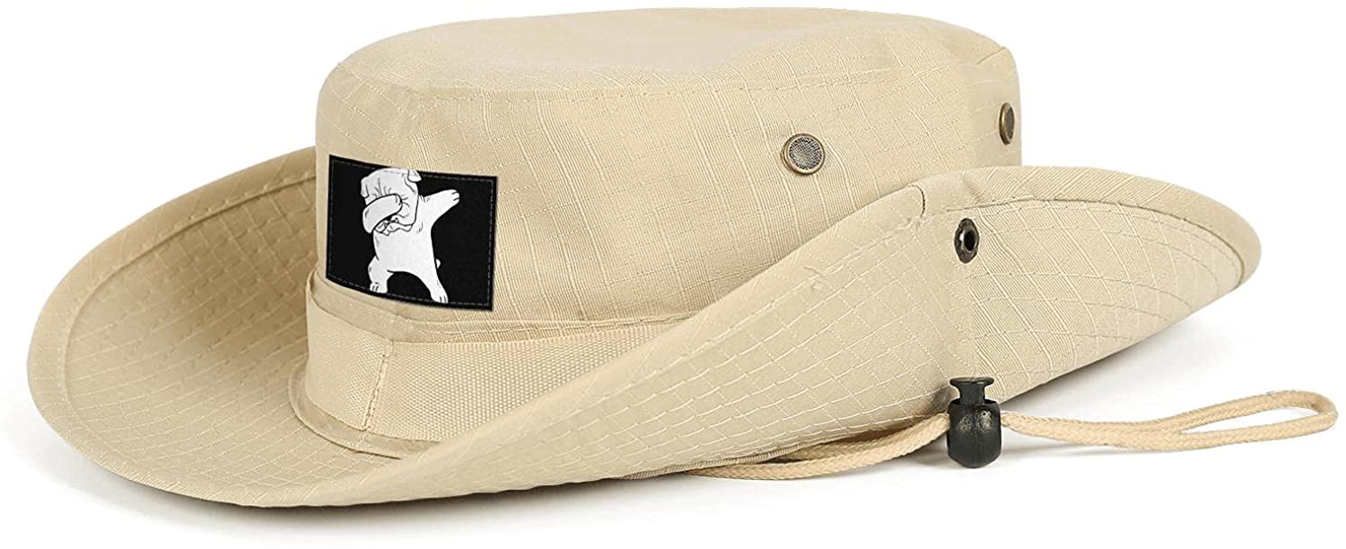 Wide Brim Fish Windproof Fishing Hat 