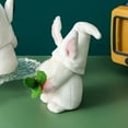 thumbnail image 6 of Gnome Doll Cartoon Bunny Ears Festival Decor Soft Texture Faceless Gnomes Doll Ornament for Easter, 6 of 8