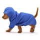 thumbnail image 2 of Sudadera con capucha de poliéster para mascotas, cálida y bonita para el invierno, para perros, cachorros y gatos (azul oscuro M), 2 of 11