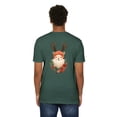thumbnail image 4 of Enchanted Forest Santa: Festive Holiday Tee- Unisex CVC Jersey T-shirt, 4 of 4