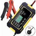 thumbnail image 1 of Car Battery Charger 12v 6a Intelligent Fast Charging Pulse Repair Type Full Auto-stop Dual-mode Lead Acid For Motorcycle/car, 1 of 1