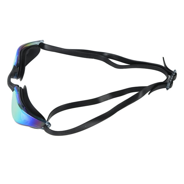 Gafas De Natación Para Carreras, Lentes De PC Con Revestimiento De Color, Gafas De Natación Con 2 Soportes Para La Nariz Para Bucear Bajo El Agua