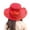 RD1, variant on Women's Organza Church Kentucky Derby Fascinator Bridal Tea Party Wedding Hat Derby Hats for Women Cloche Bowler Hat Cocktail Party Wedding Sun Hat Uv Protection Packable Wide Brim Hats Women'