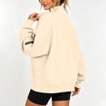 thumbnail image 7 of Kezqiaxn Womens Crewneck Sweatshirt Fashion Long Sleeve Fall Casual Pullover Tops with Pockets Sweatshirts for Women, 7 of 7