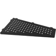 thumbnail image 5 of Corner Shower Shelf Matte Black 12" 304 Stainless Steel Quadrilateral Floating Shelf Grid Design Recessed Bathroom Shelf for Tiled Wall, No Drilling，2 Pack, 5 of 5