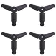 thumbnail image 1 of EeaseCA 4 PCS Folding Tabletop Tripod 1/4 inch Broadcast Tripod Phone SLR Camera Support, 1 of 7