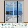 Screen Door 160X195Cm Full Frame With Heavy Duty Mesh Curtain