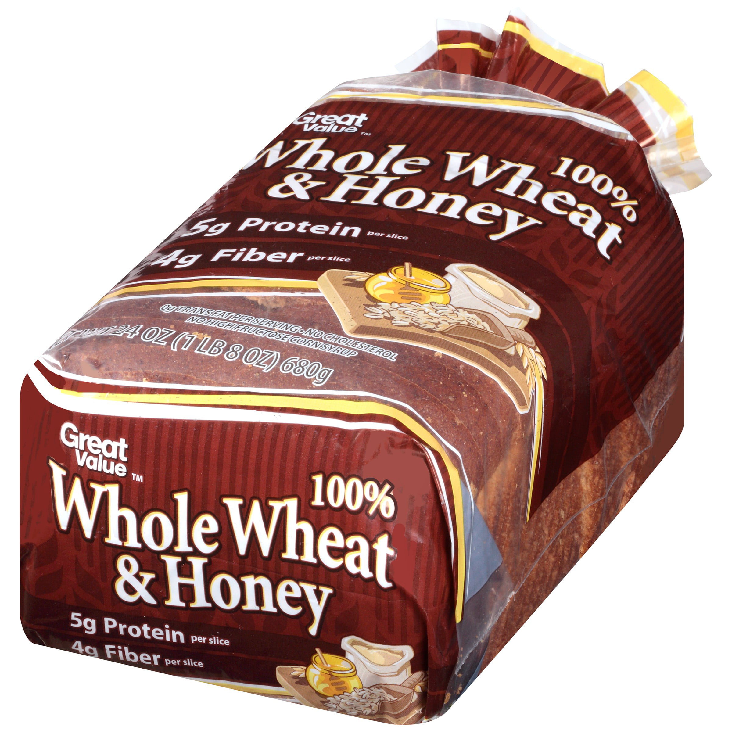 Great Value 100 Whole Wheat Bread Nutrition Facts Ftempo.