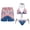Floral Turtle, variant on Mermaid Scale Print Matching Swimsuits for Couples Bikini Set for Women Mens Swimming Trunks Couples Bathing Suit Swimwear Summer Beach Bathing Suit