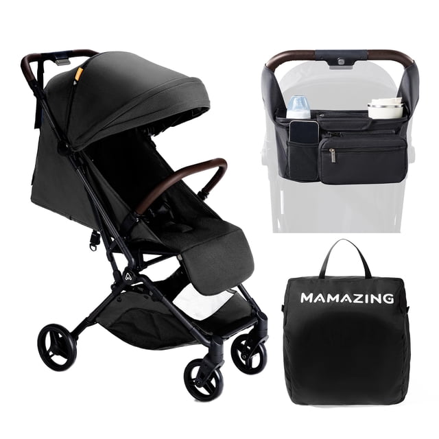Silla de paseo MAMAZING Ultra Air con organizador y cojín de 5 puntos