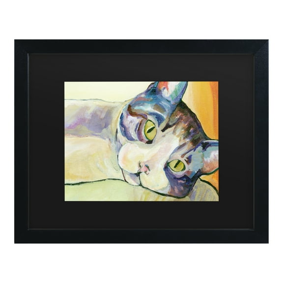 Trademark Fine Art 'Sunbather' Canvas Art by Pat Saunders-White