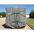 thumbnail image 2 of Deluxe Waterproof Recreational Travel Trailer RV Covers Grey, Size 20'-22', 2 of 3