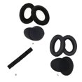 thumbnail image 4 of Matsuzay Almohadillas para los oídos de los auriculares Almohadillas para los oídos para juegos Auriculares Gamer Reemplazo de la cubierta de Relojes inteligentes Almohadillas de cuero, 4 of 6