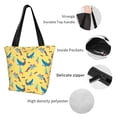 thumbnail image 3 of Bingfone Party Shark Cute Women Shoulder Tote Bags Casual Bag Ladies Shopping Handbag, 3 of 6